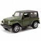 Jeep Wrangler 1:32 Green - Miniature cars