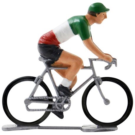 Italian champion K-W - Miniature cyclist figurines