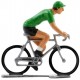 Green jersey K-W - Miniature cyclists