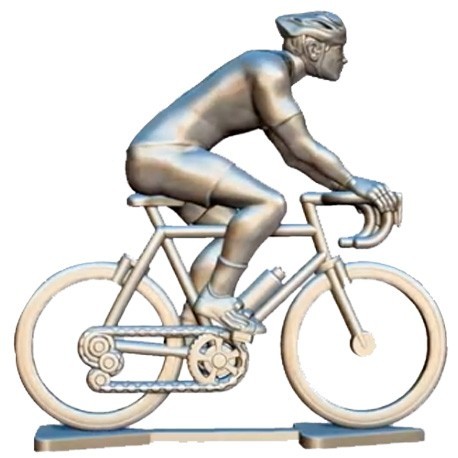 Sur mesure cycliste + roues H-W - Cyclistes figurines