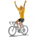 Yellow jersey winner HDW - Miniature cyclists