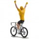 Yellow jersey winner HW-W - Miniature cyclists