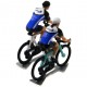 Custom made vrouwelijke renster + wielen + fiets HF-WB - Miniatuur wielrennertjes