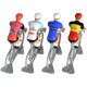 Miniature cyclist figurines