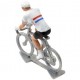 British champion H - Miniature cyclist figurines