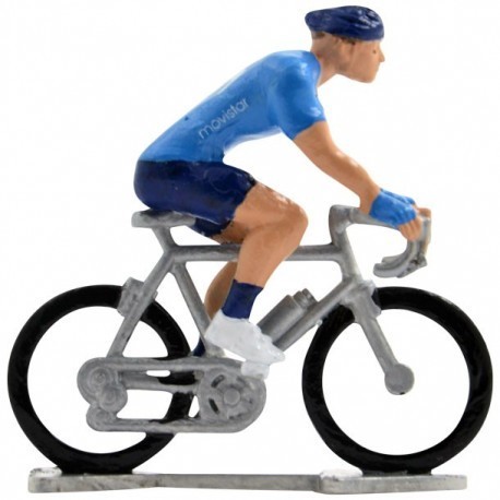Movistar 2020 H-W - Figurines cyclistes miniatures