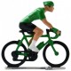 Green jersey H-WB - Miniature cyclists