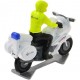 Politiemotor Nederland met bestuurder - Miniatuur wielrenners