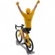 Gele trui winnaar HDW-WB - Miniatuur wielrennertjes