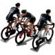 Custom made renner + wielen + fiets H-WB - Miniatuur wielrennertjes