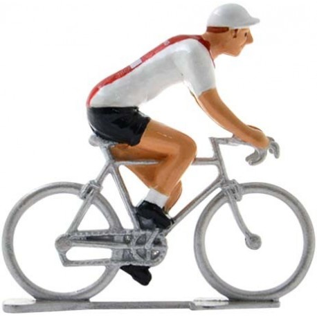 Swiss worldchampionship - Miniature cyclist figurines