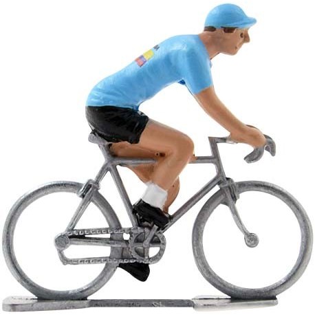 Columbia worldchampionship - Miniature cyclist figurines