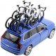 Porte-bagage avec 4 roues peint - Cyclistes miniatures