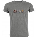 T-shirt koers Bic/Brooklyn/Peugeot/Molteni Grijs