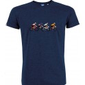 T-shirt Bic/Brooklyn/Peugeot/Molteni Blauw
