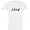 T-shirt Bic/Brooklyn/Peugeot/Molteni Blanc