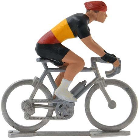Belgian champion H - Miniature cyclist figurines