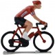 Red jersey H-WB - Miniature cycling figures