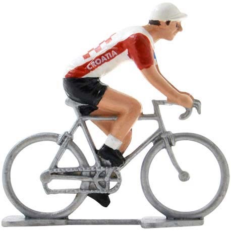 Croatia world championship - Miniature cyclist figurines