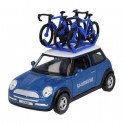 Team car Shimano mini avec porte-bagage - Voitures miniatures