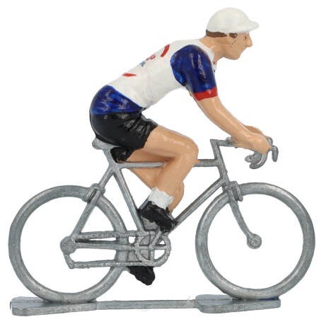 Miniature cycling figures