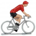 Maillot rouge - Figurines cyclistes miniatures