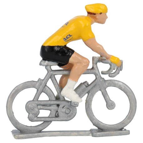 Yellow jersey H - Miniature cyclists