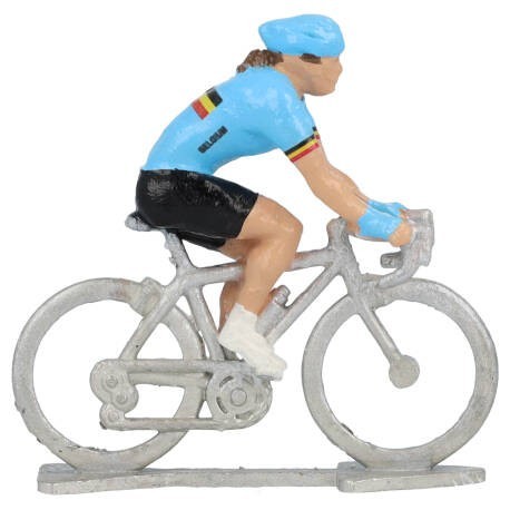 Belgique Championnat du monde HF - Figurines cyclistes miniatures