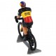 Belgian champion Wout va Aert - Miniature cyclists