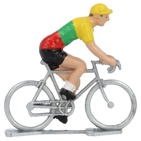 Champion of Latvia - Miniature cyclist figurines