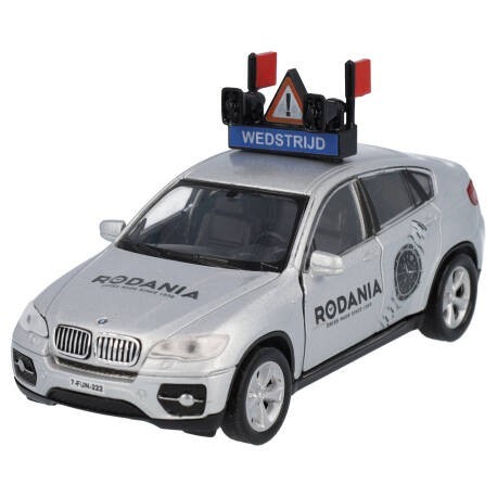 Team car Rodania + accessory with red flag - Miniature cars