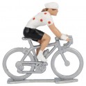 Polka-dot jersey HF - Miniature cycling figures