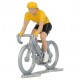 Maillot jaune HDF - Figurines cyclistes miniatures