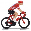 Maillot rouge Remco Evenepoel H-WB - Figurines cyclistes miniatures