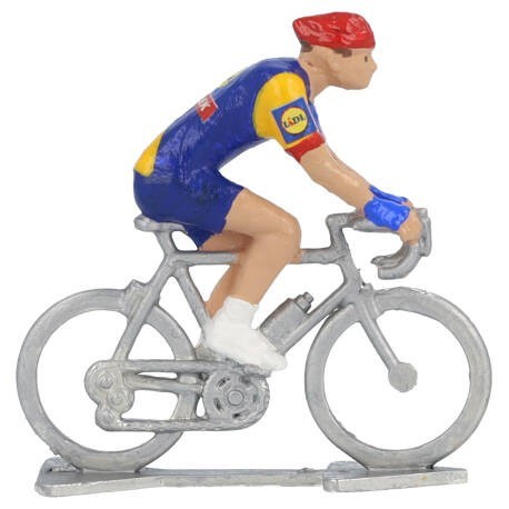 Trek-Lidl 2023 H - Figurines cyclistes miniatures