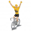 Yellow jersey winner Jonas Vingegaard 2023 HDW - Miniature cyclists
