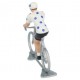 Polka-dot blue jersey - Miniature cycling figures
