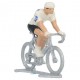 Polka dot blue jersey H - Miniature cycling figures