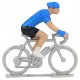 Blue jersey H - Miniature cycling figures