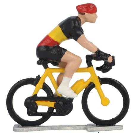 Belgian champion H-WB - Miniature cyclist figurines
