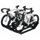 Carrier with 3 bikes painted - Miniature cyclist figurines
