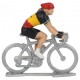 Champion of Belgium Lotte Kopecky HF - Miniature cycling figures